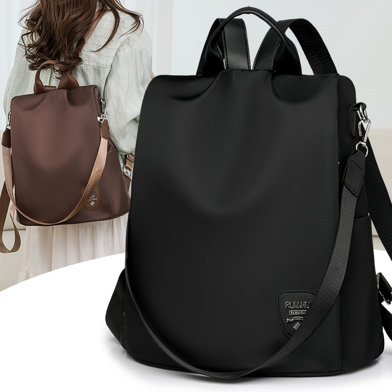 Fashion Backpack Women - حقيبة ظهر نسائية مضادة للسرقة ذات