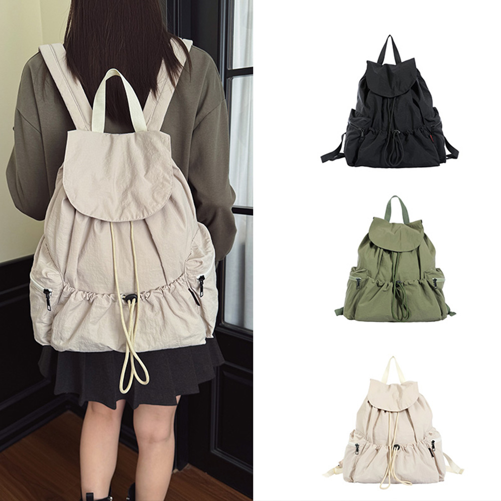 حقيبة ظهر برباط، مصنوعة من الن - مراجعة Canvas Backpack Casual وسعره