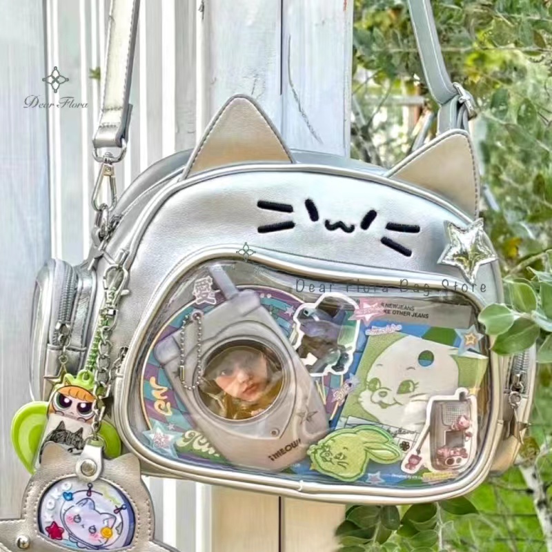 جديد Y2K الكورية Kawaii القط I - مراجعة Fashion Backpack Women وسعره