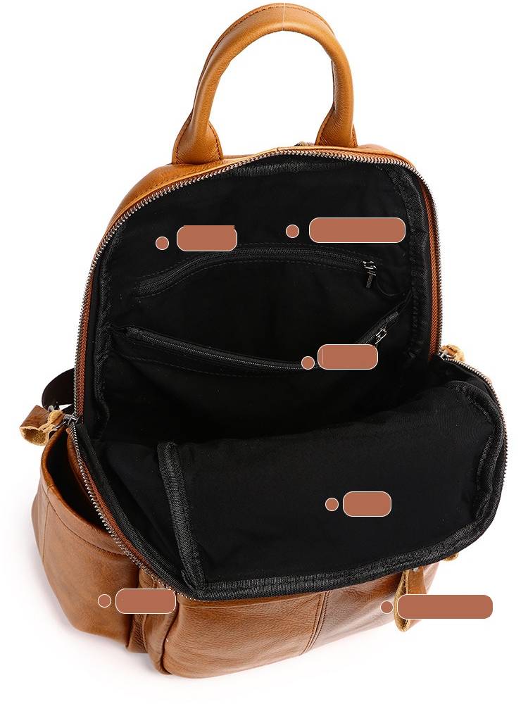 حقيبة ظهر Zency من جلد البقر ع - مراجعة Fashion Backpack Women وسعره